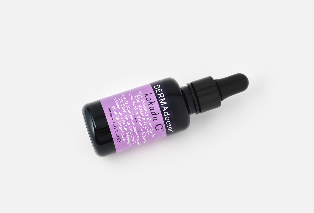 dermadoctor Anti-aging Face Oil Kakadu C 20% Vitamin C E Ferulic Acid Evening Oil