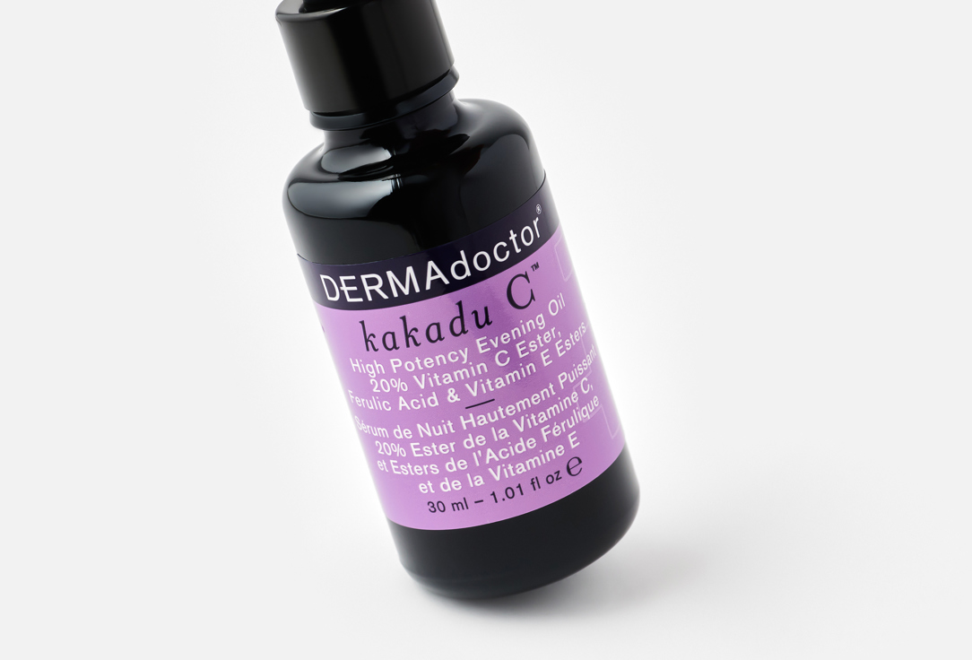 dermadoctor Anti-aging Face Oil Kakadu C 20% Vitamin C E Ferulic Acid Evening Oil