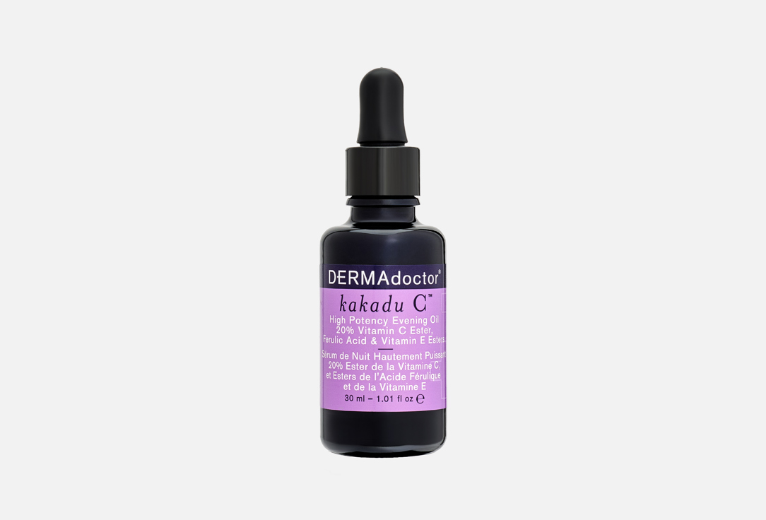 dermadoctor Anti-aging Face Oil Kakadu C 20% Vitamin C E Ferulic Acid Evening Oil