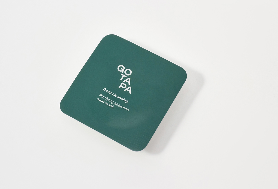 Go Tapa Очищающая маска для лица с экстрактом водорослей Purifying seaweed mud mask