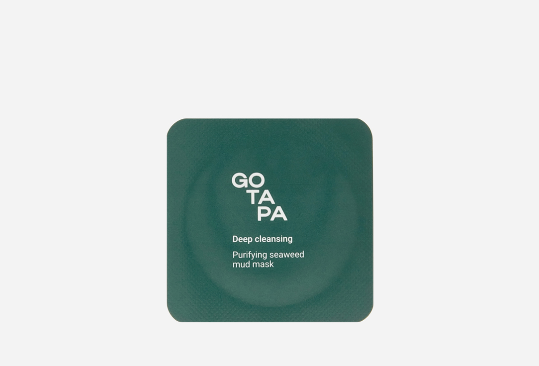 Go Tapa Очищающая маска для лица с экстрактом водорослей Purifying seaweed mud mask