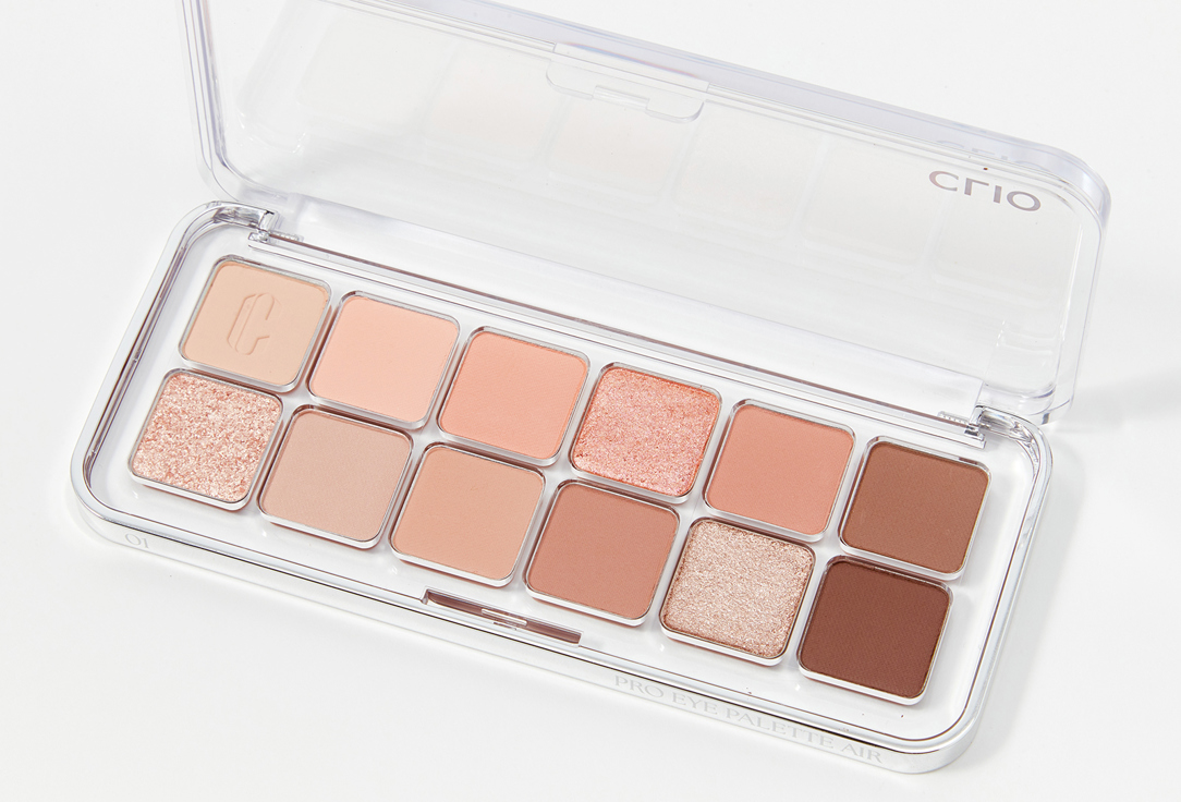 Clio Eye Shadow Palette AIR 01, Coral Studio 7.2 g Clio Eye Shadow Palette AIR