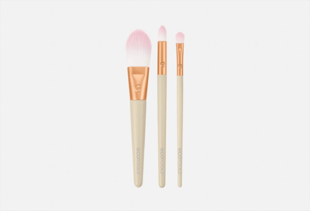 EcoTools Mini Face Makeup Brush Kit Max Glow