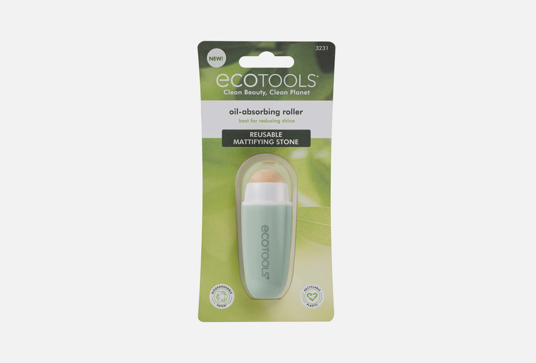 EcoTools Facial Roller Reusable Mattifying Stone 1 pcs EcoTools Facial Roller Reusable Mattifying Stone