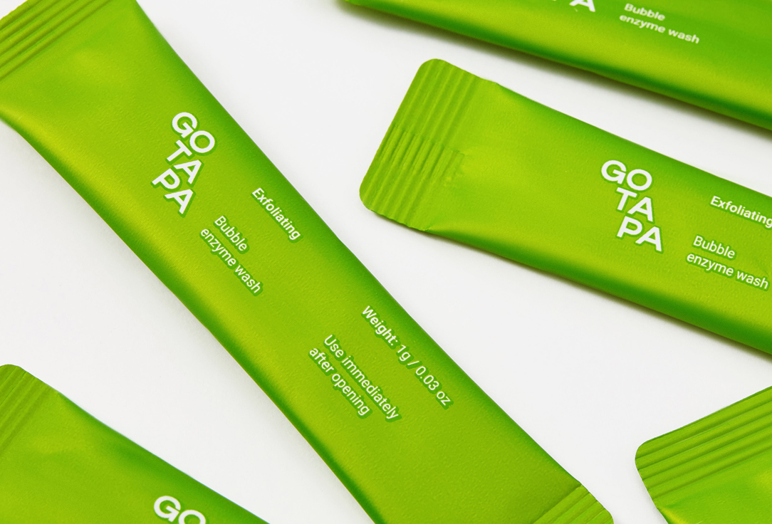 Go Tapa Foaming enzyme face powder Bubble enzyme wash