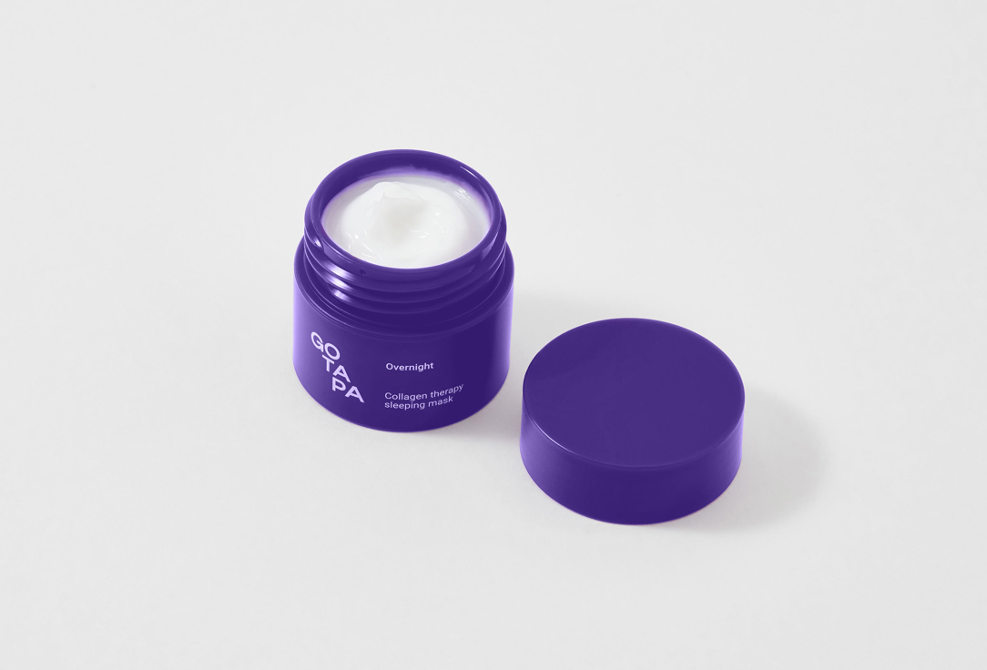 Go Tapa Ночная маска для лица с коллагеном Collagen therapy sleeping mask