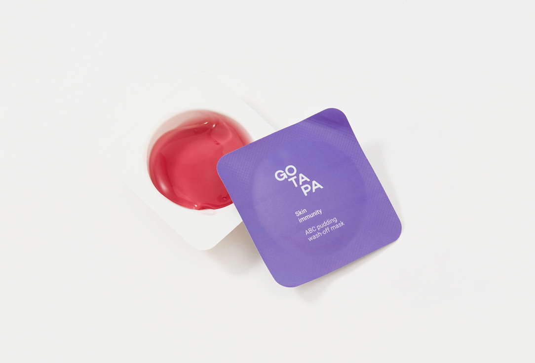 Go Tapa Гелевая маска для питания и увлажнения ABC pudding wash-off mask