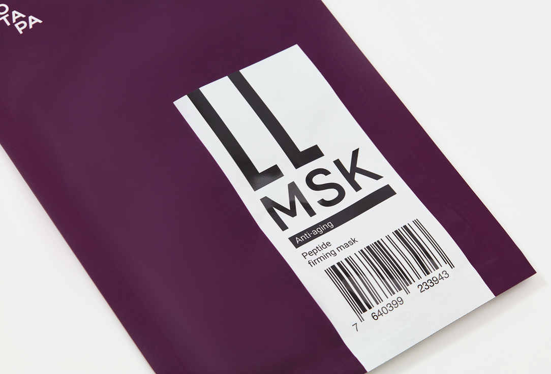 Go Tapa Укрепляющая тканевая маска с пептидами Peptide firming mask