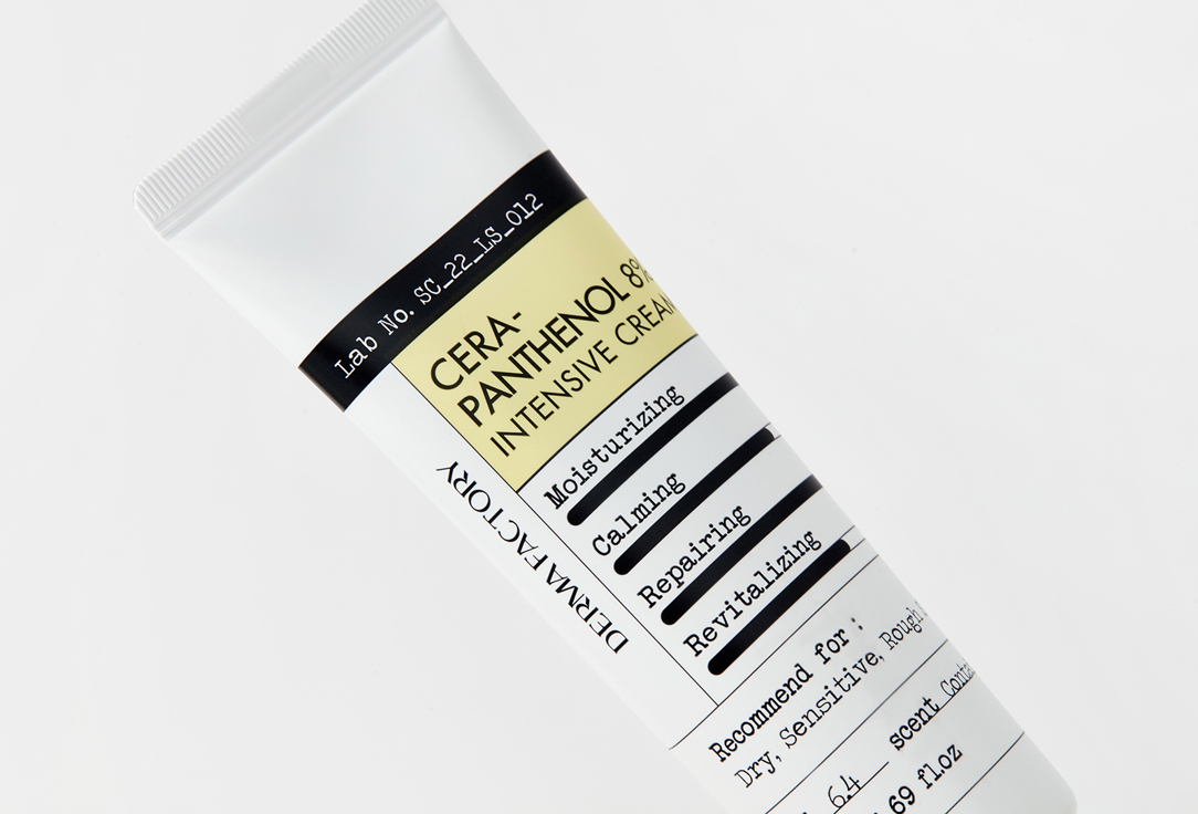 DERMA FACTORY Barrier-strengthening moisturizing cream Cera-Panthenol 8% Intensive Cream