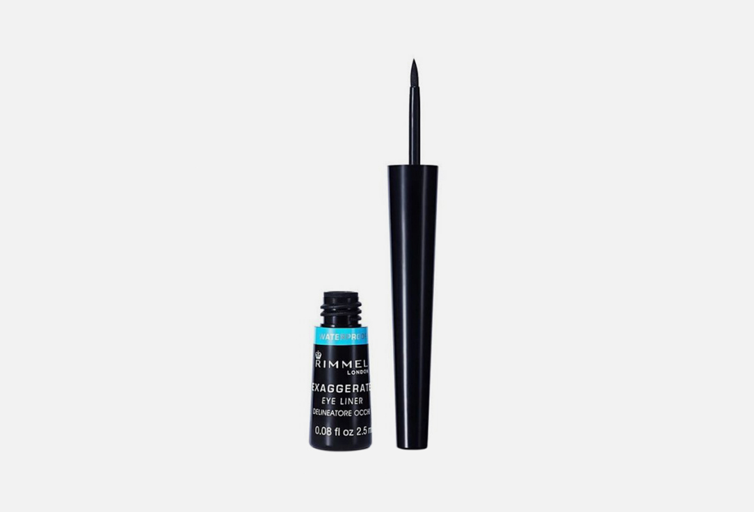 Rimmel Liquid Eyeliner Waterproof Scandaleyes Exaggerate 2.5 ml Rimmel Liquid Eyeliner Waterproof Scandaleyes Exaggerate