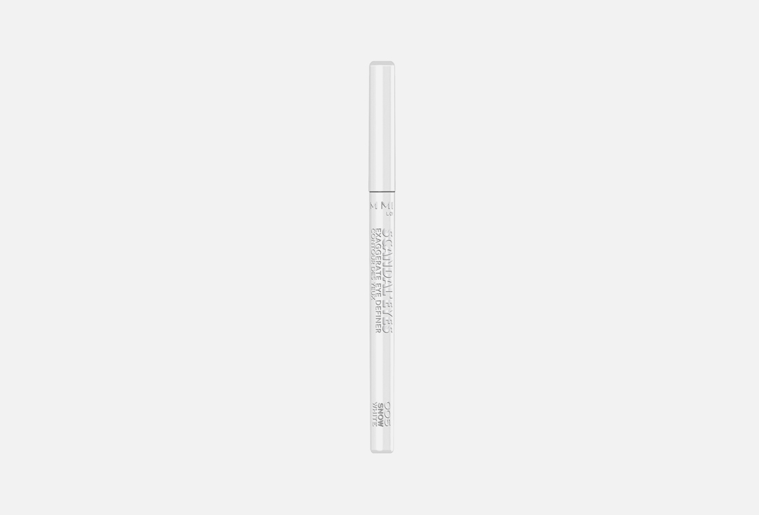 Rimmel Eyeliner Scandaly eyes Exaggerate 005, Snow white 0.35 g Rimmel Eyeliner Scandaly eyes Exaggerate