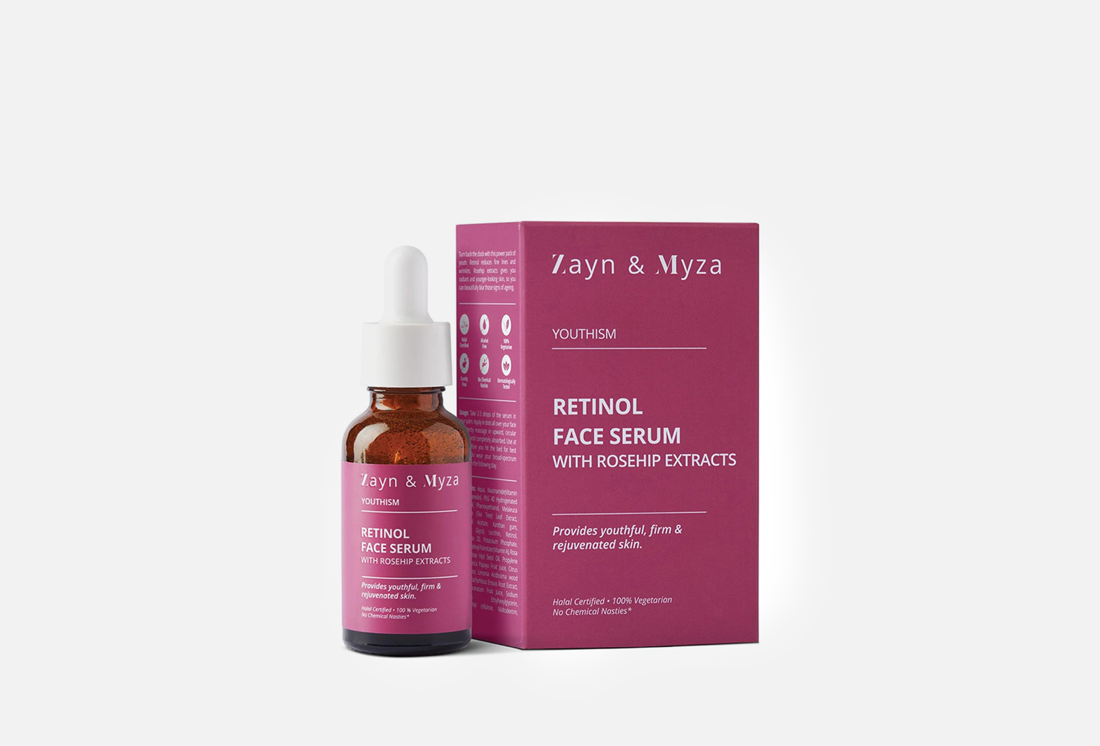With Retinol&Rosehip Extracts 30