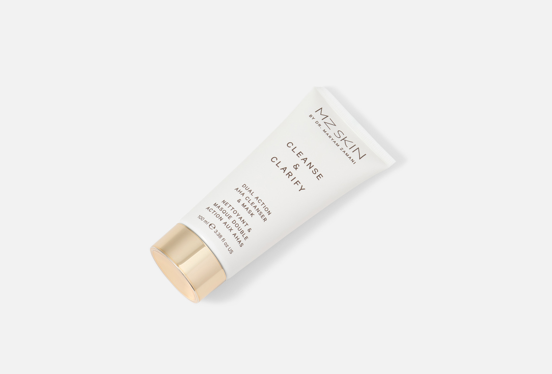MZ SKIN Face Mask Cleanse & Clarify Dual Action AHA