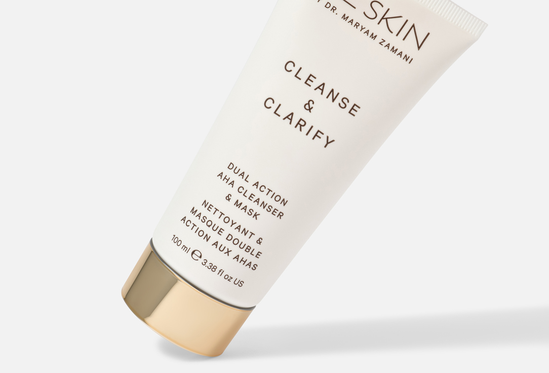 MZ SKIN Face Mask Cleanse & Clarify Dual Action AHA