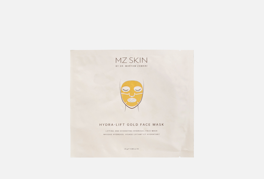 MZ SKIN Face sheet mask Hydra-Lift Gold 1 pcs MZ SKIN Face sheet mask Hydra-Lift Gold