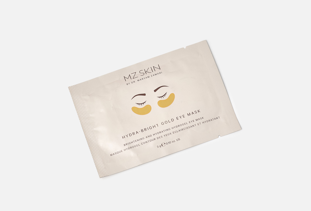 MZ SKIN Eye mask Hydra-Bright Gold 1 pairs MZ SKIN Eye mask Hydra-Bright Gold