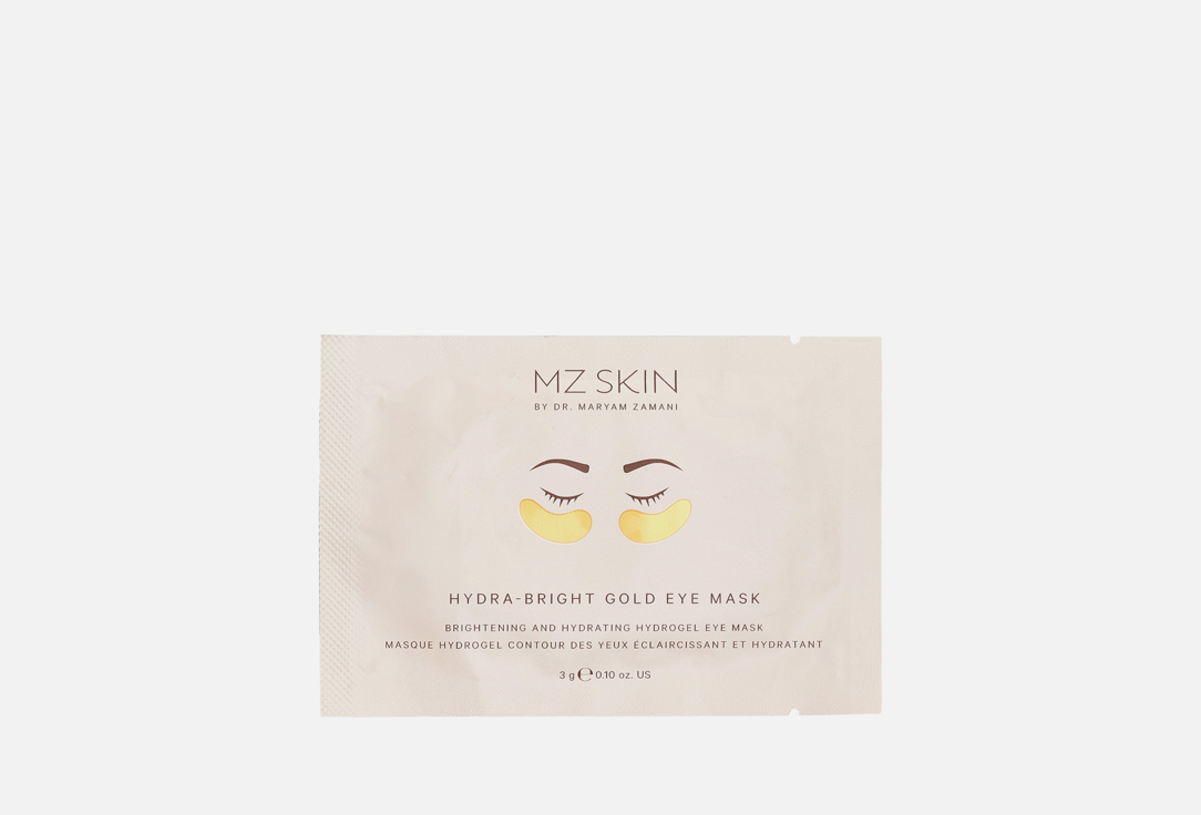 MZ SKIN Eye mask Hydra-Bright Gold 1 pairs MZ SKIN Eye mask Hydra-Bright Gold