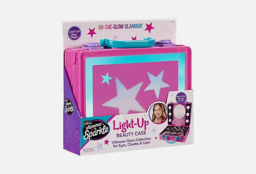 Shimmer N Sparkle Beauty Case Light-Up 4 pcs Shimmer N Sparkle Beauty Case Light-Up
