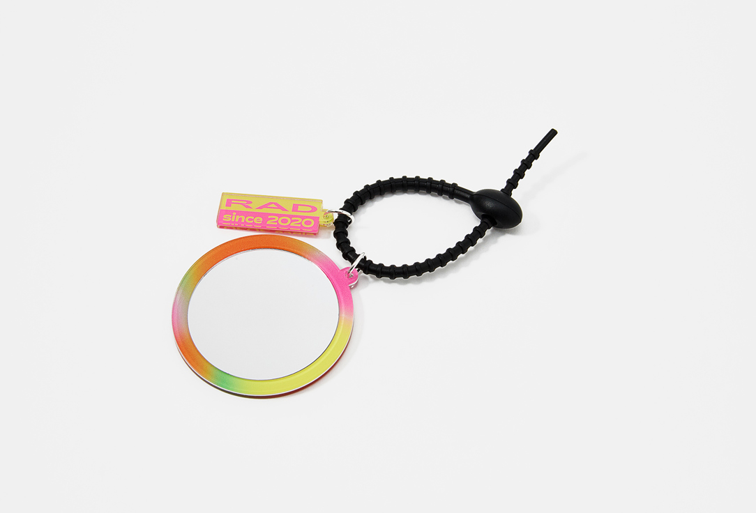 RAD Keychain with mirror Where It's At Mirror Keychains 005 1 pcs RAD Keychain with mirror Where It's At Mirror Keychains 005