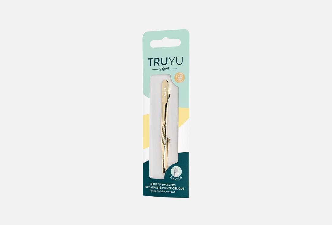 QVS Tweezers SLANT TIP TWEEZERS 1 pcs QVS Tweezers SLANT TIP TWEEZERS