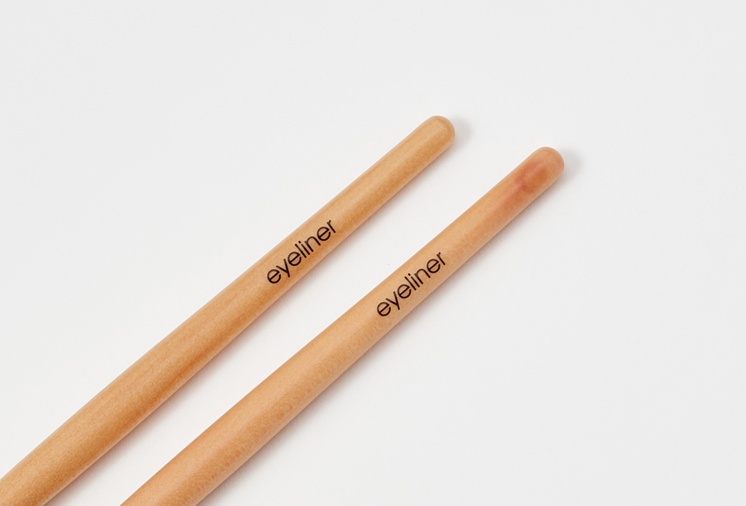 TRUYU Angled & Pencil Tip Brush Set Eyeliner Duo