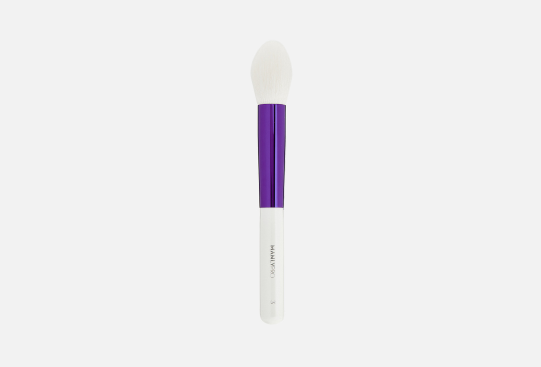 Manly PRO Round Powder, Blush & Contour Brush K3
