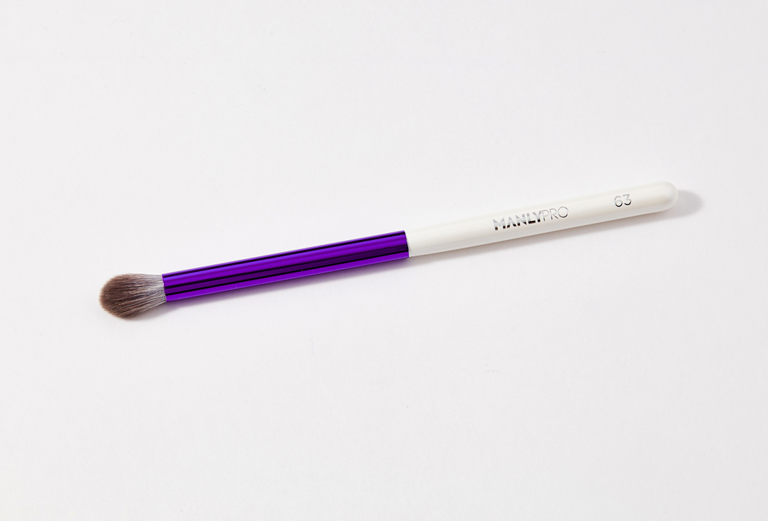 Manly PRO Small Round Eyeshadow, Pencil & Concealer Brush K63