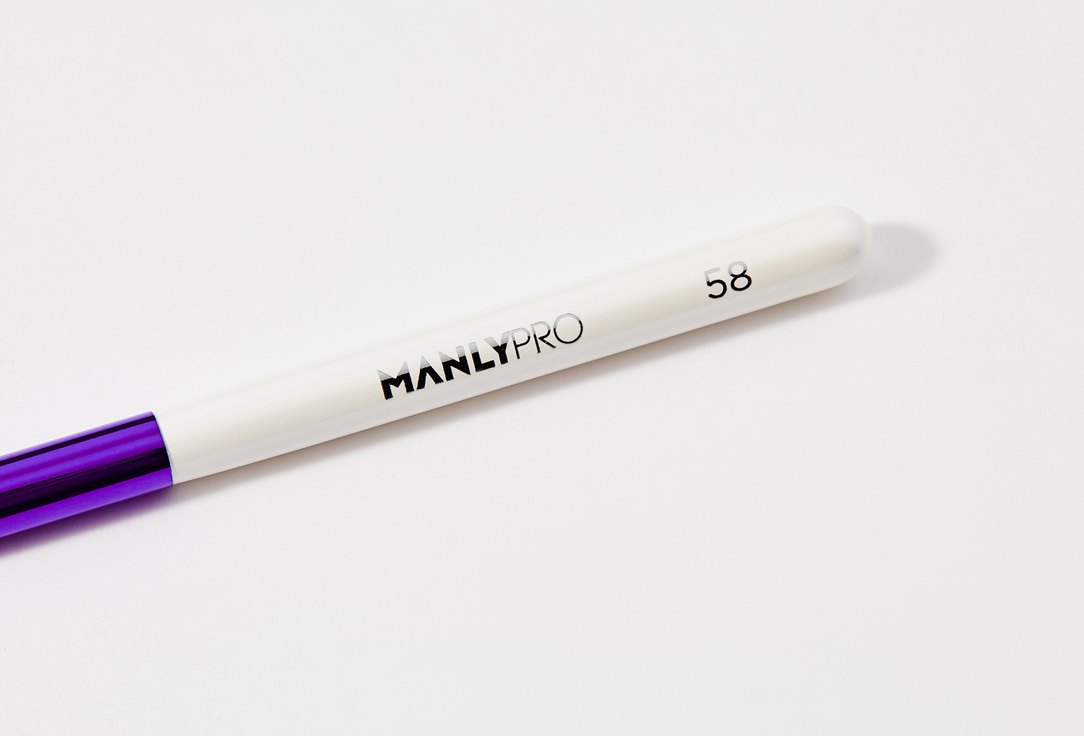 Manly PRO Small Flat Eyeshadow, Pencil & Concealer Brush K58