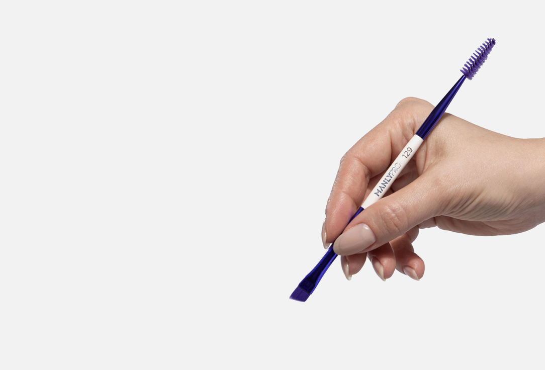 Manly PRO Dual-Ended Eyeliner & Lash Brush K129