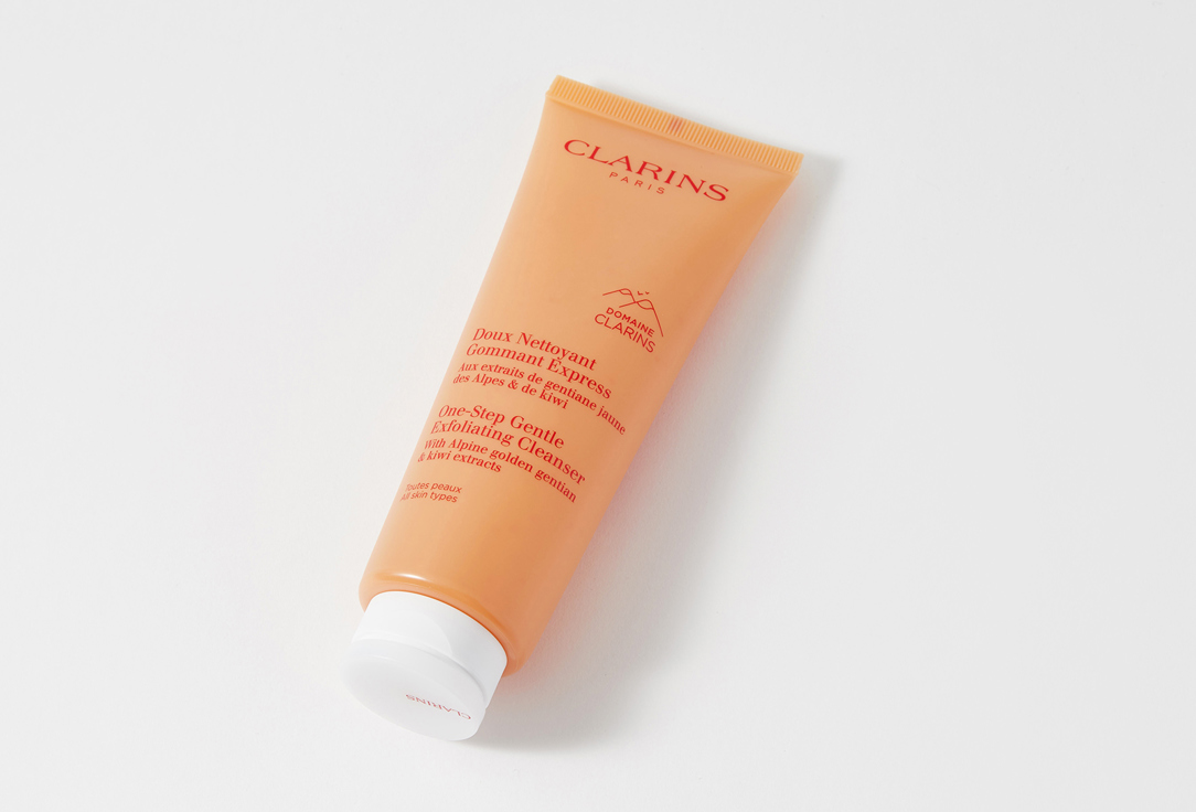 Clarins Gentle Exfoliating Face Cleanser Doux Nettoyant Gommant Express