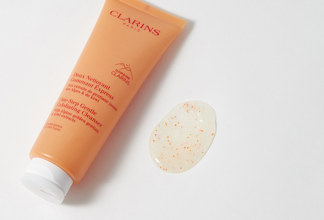Clarins Gentle Exfoliating Face Cleanser Doux Nettoyant Gommant Express