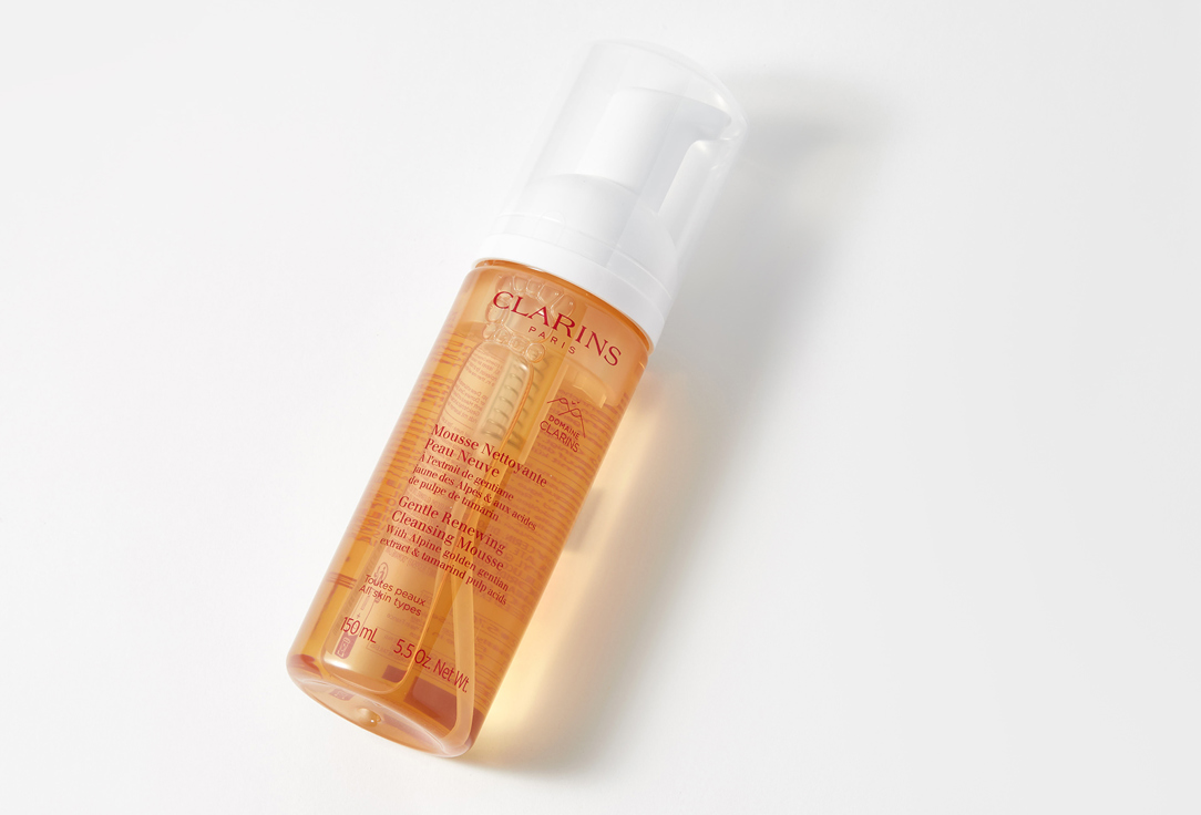 Clarins Face Cleansing Foam Mousse Nettoyante Peau Neuve