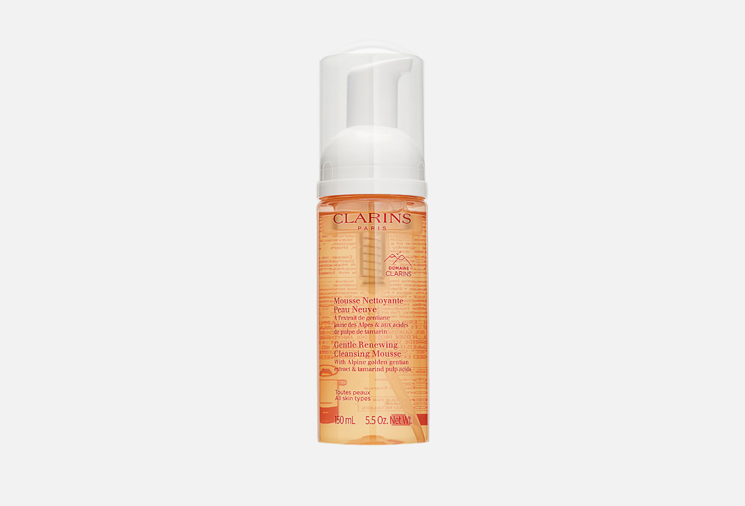 Clarins Face Cleansing Foam Mousse Nettoyante Peau Neuve