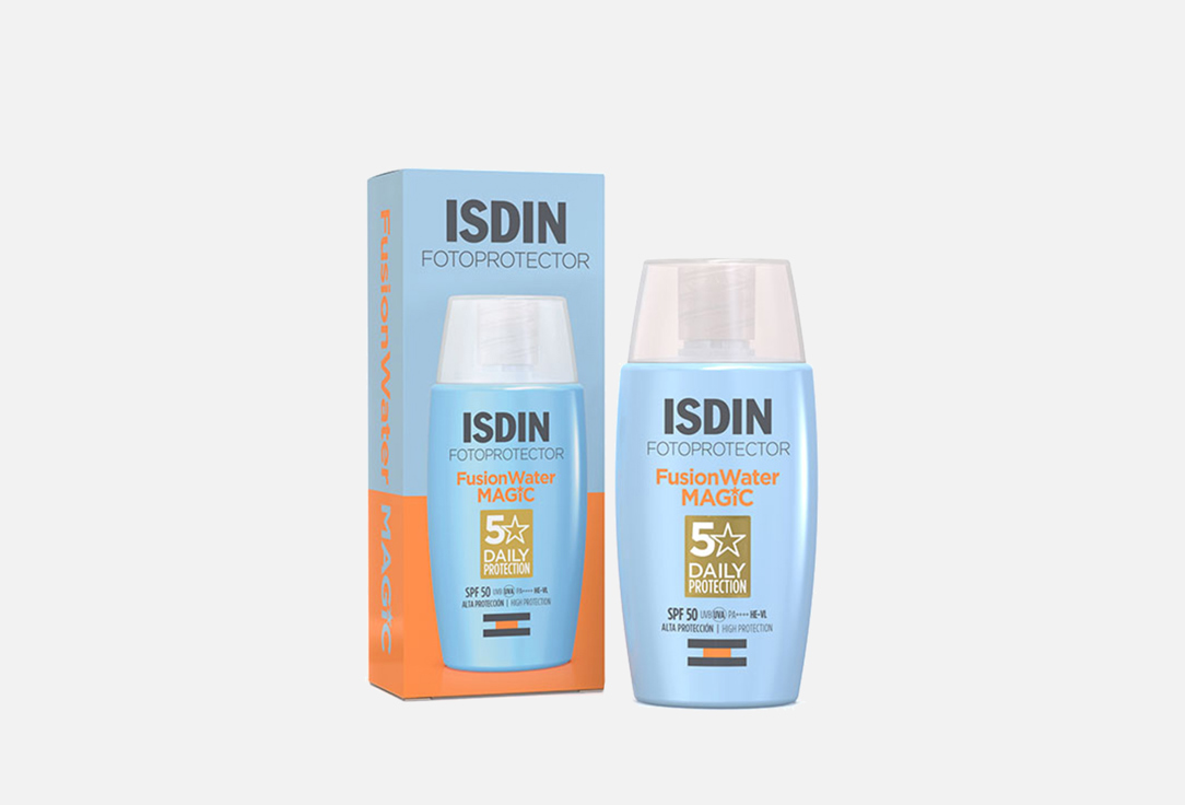 ISDIN Moisturizing Face Cream SPF 50+ FOTOPROTECTOR FUSION WATER MAGIC