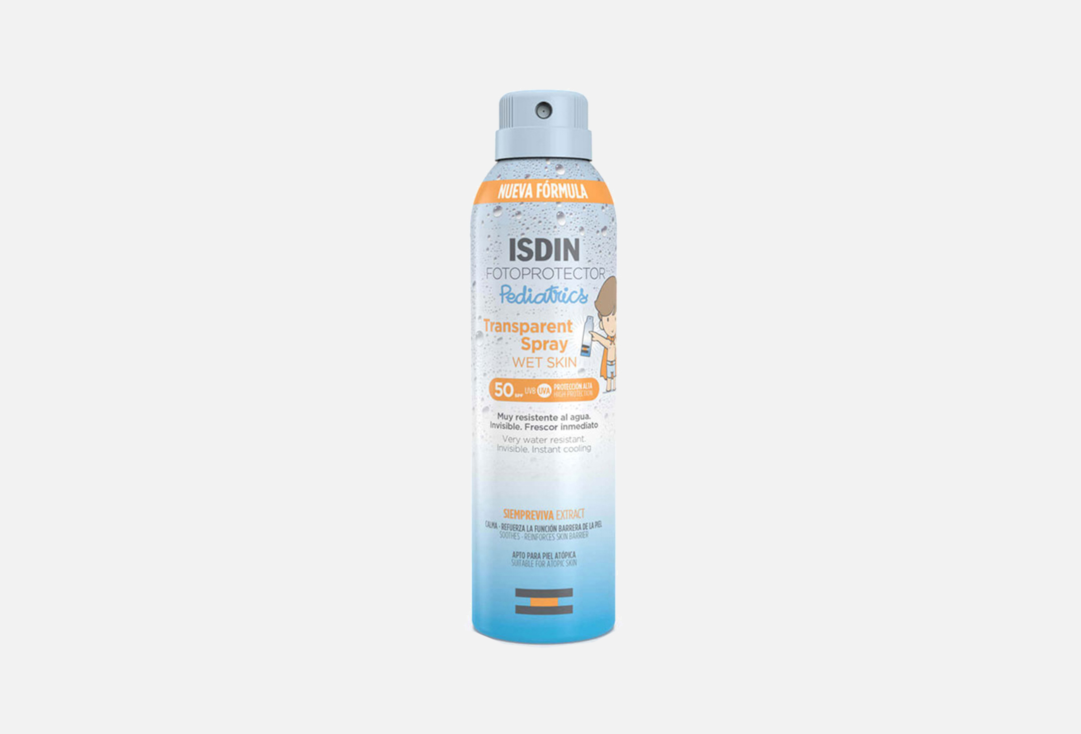 Fotoprotector Pediatrics Wet Skin Transparent 250