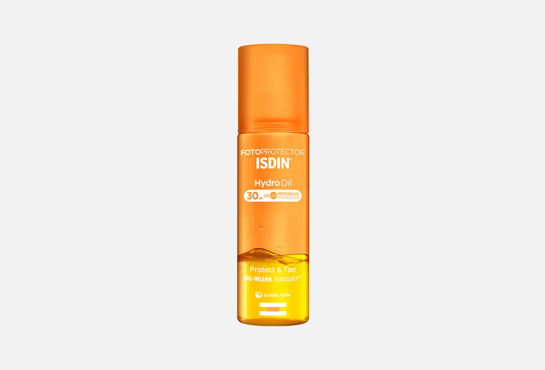 ISDIN Двухфазный солнцезащитный крем SPF30 Fotoprotector Hydro Oil Protect & Tan