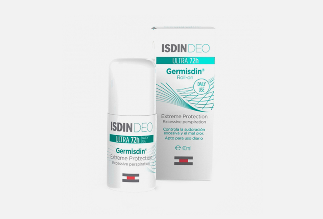 ISDIN Roll-On Deodorant Deo Ultra 72H Germisdin 40 ml ISDIN Roll-On Deodorant Deo Ultra 72H Germisdin