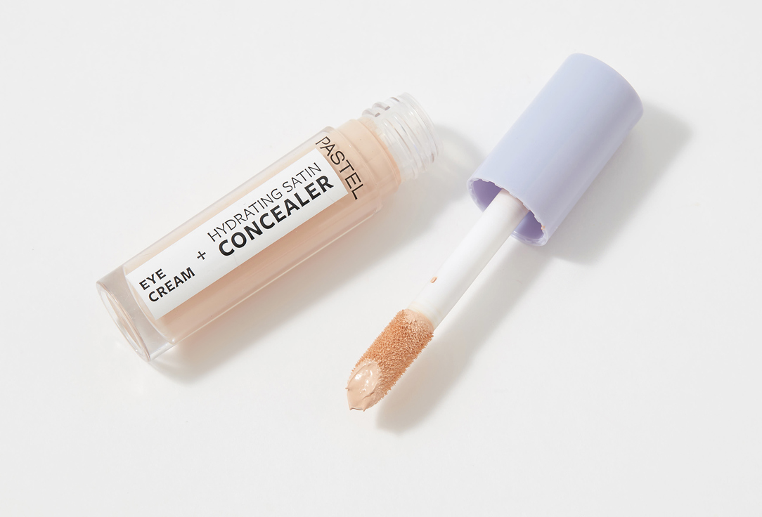 Pastel Cosmetics Super Moisturizing Concealer Eye Cream +  Hydrating Satin Concealer