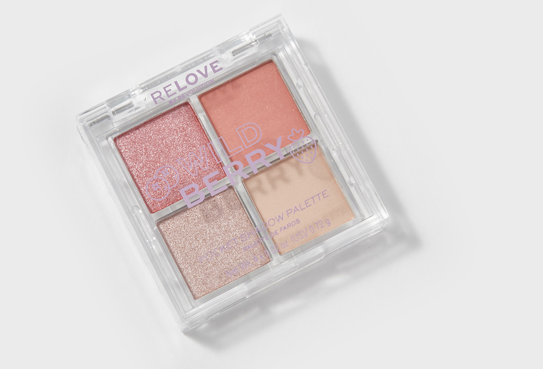 RELOVE REVOLUTION Палетка теней для век Pocket Palette