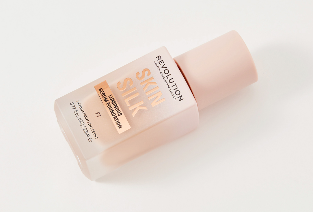 MakeUp Revolution Satin Liquid Serum-Foundation Skin Silk F7 23 ml MakeUp Revolution Satin Liquid Serum-Foundation Skin Silk