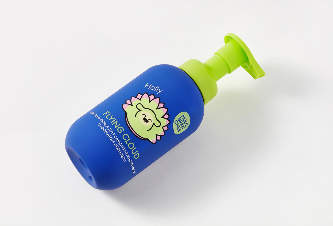 Nudibranches Gentle hair & body mousse FLYING CLOUD! Lollypop