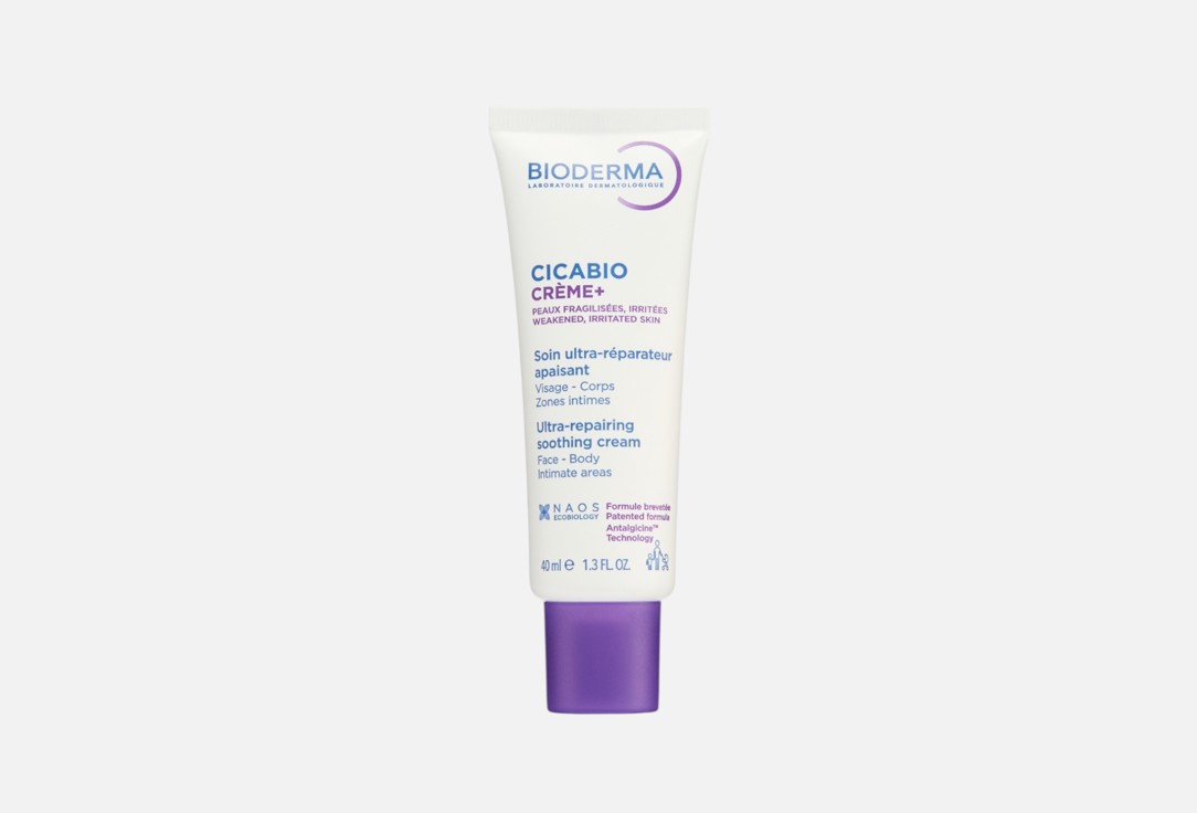 Bioderma Восстанавливающий и успокаивающий крем Cicabio 40 мл Bioderma Восстанавливающий и успокаивающий крем Cicabio