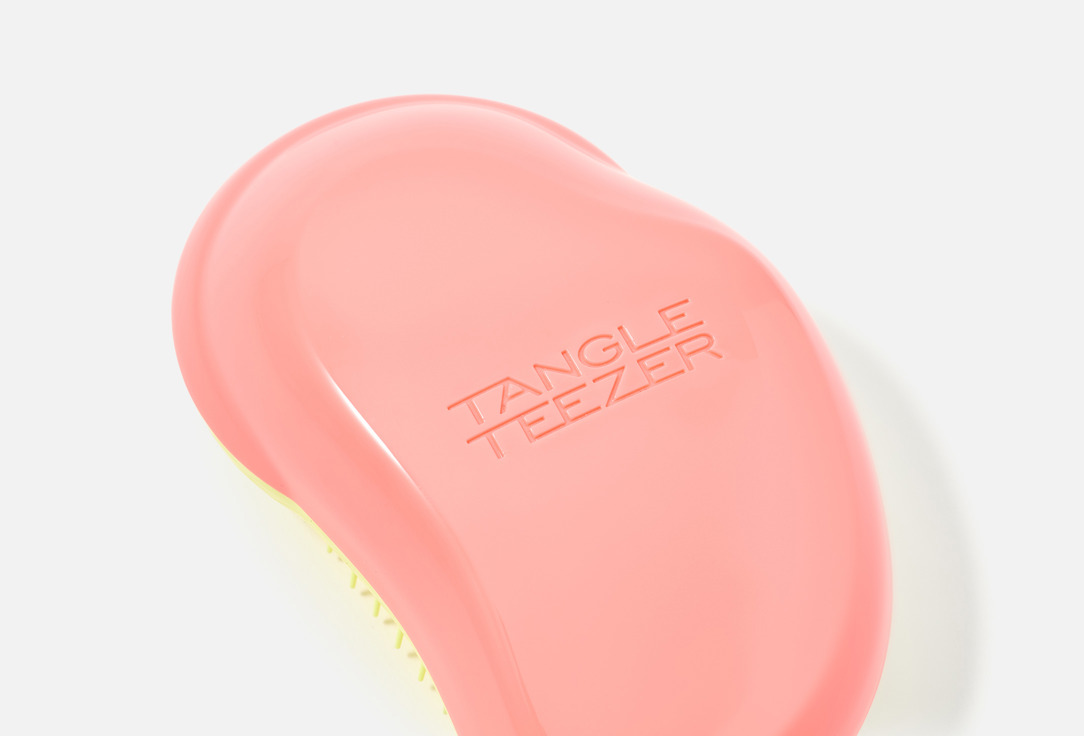 Tangle Teezer Hair brush The Original Salmon pink & hyper yellow 1 pcs Tangle Teezer Hair brush The Original