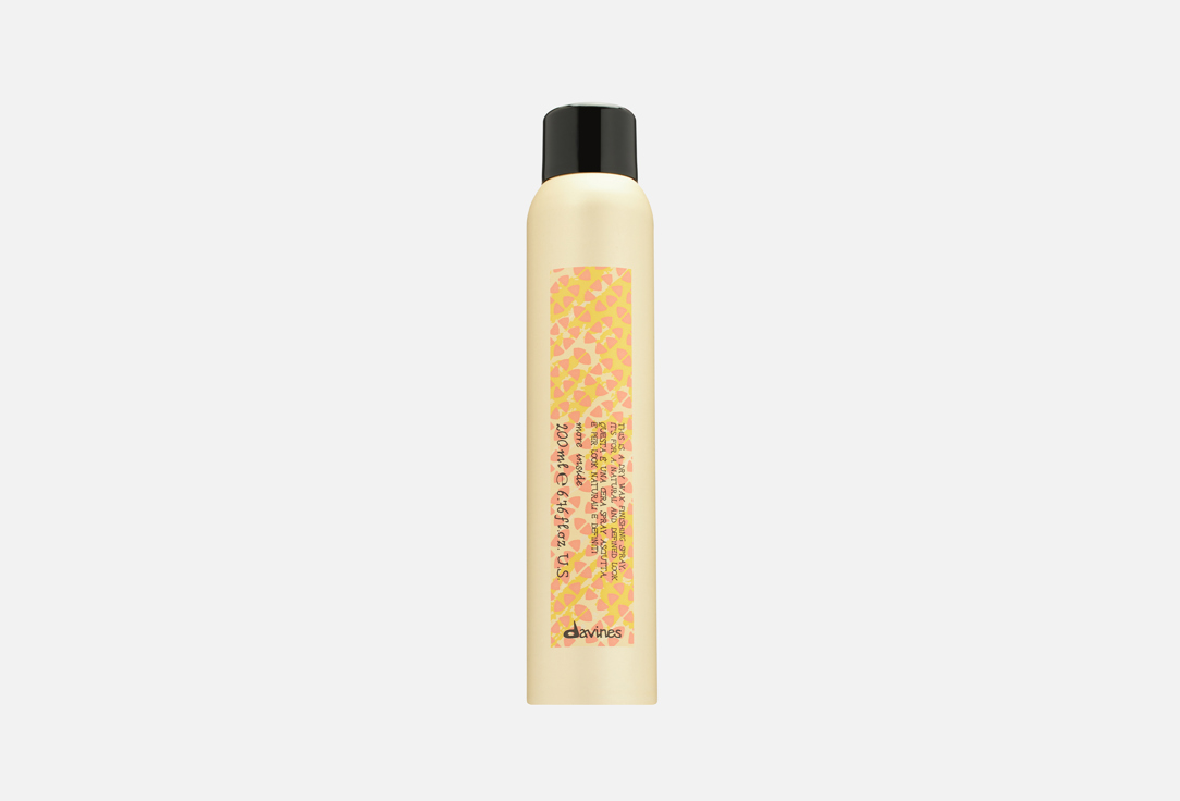 Davines Texturizing Hair Spray More Inside Dry wax finishing spray
