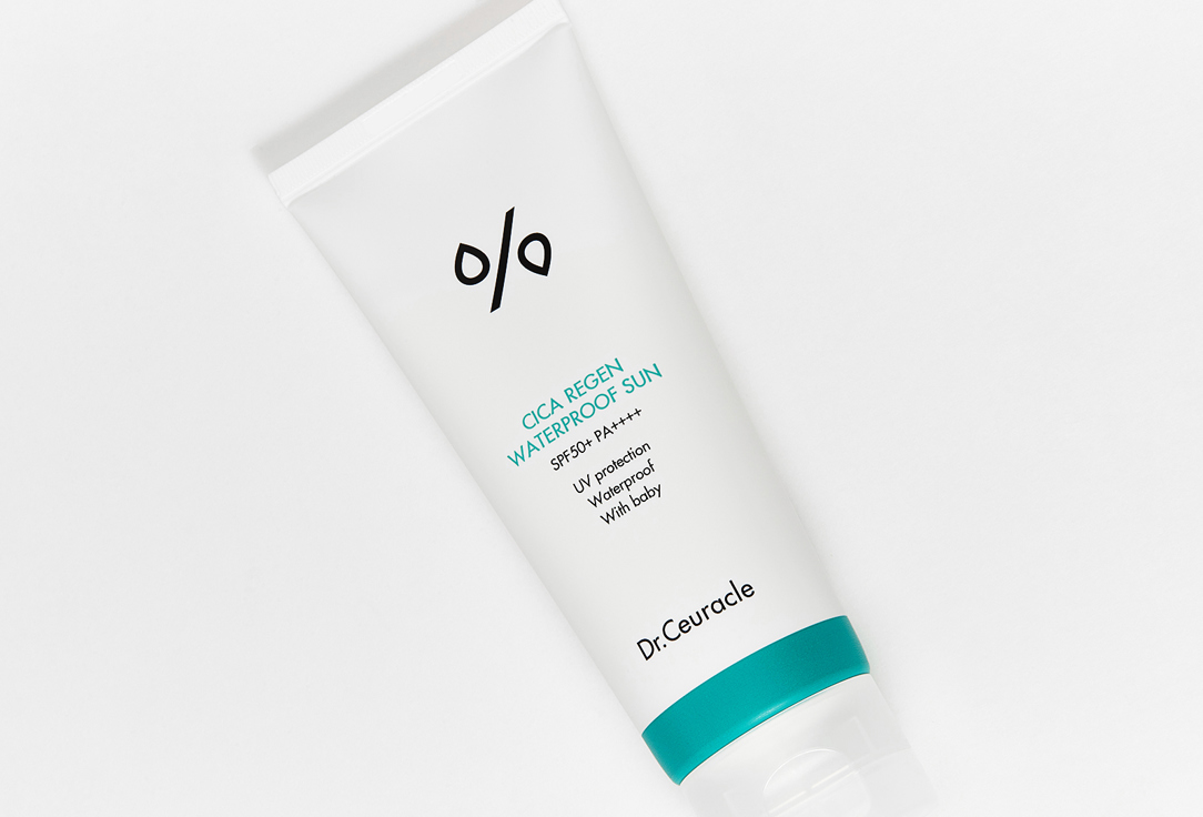 Dr. Ceuracle Waterproof Sunscreen SPF50+ PA++++ Cica Regen