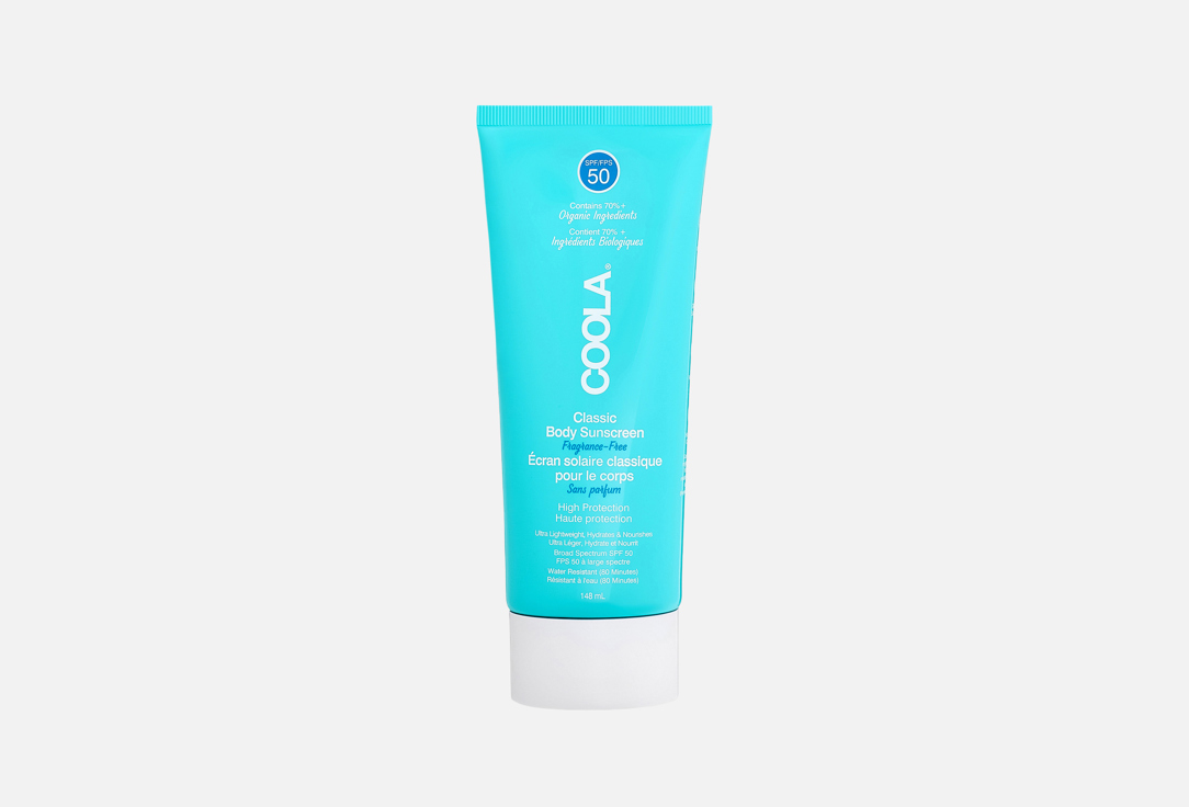 COOLA Body Lotion SPF50 Classic Sunscreen Fragrance Free 148 ml COOLA Body Lotion SPF50 Classic Sunscreen Fragrance Free