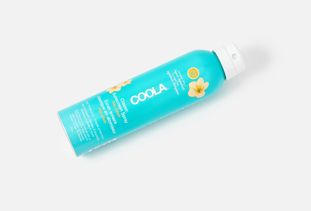 COOLA Sunscreen Body Spray SPF30 Classic Sunscreen Spray Pina Colada 177 ml COOLA Sunscreen Body Spray SPF30 Classic Sunscreen Spray Pina Colada