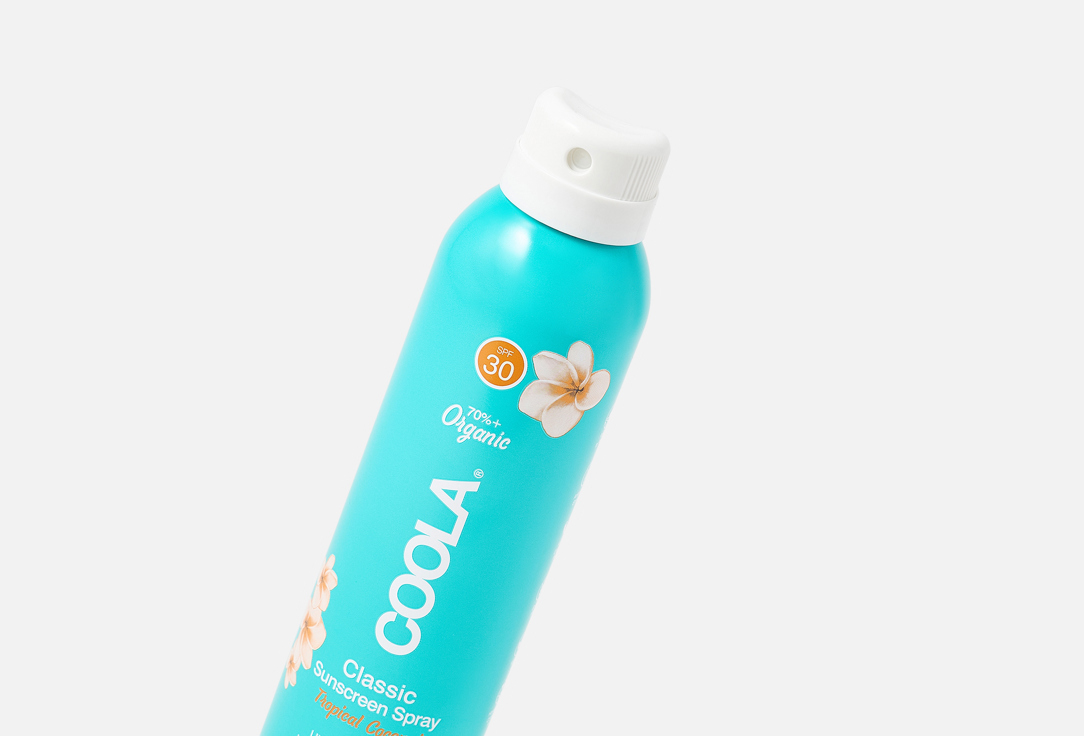 COOLA Body Spray SPF30 Classic Sunscreen Spray Tropical Coconut 177 ml COOLA Body Spray SPF30 Classic Sunscreen Spray Tropical Coconut