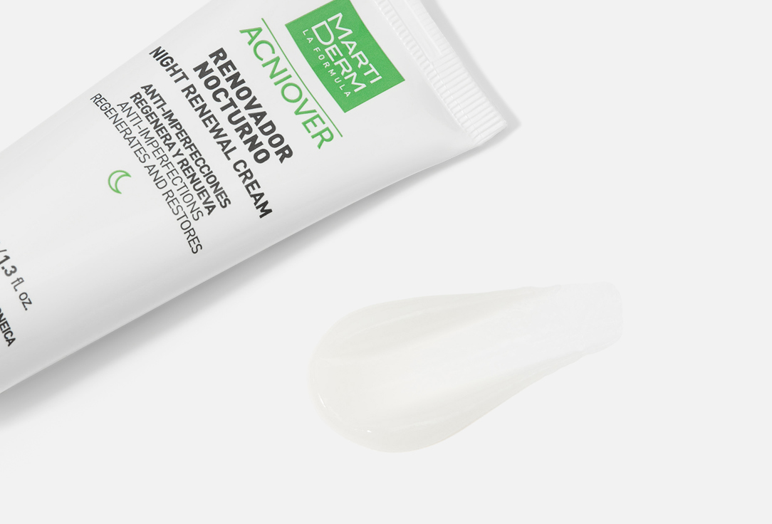 Martiderm Night Face Renewal Cream Acniover RENOVADOR NOCTURNO
