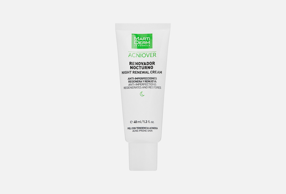 Martiderm Night Face Renewal Cream Acniover RENOVADOR NOCTURNO